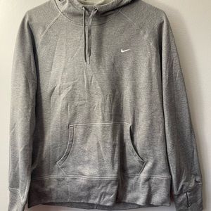 Grey Nike Therma-fit hoodie. Size YOUTH large